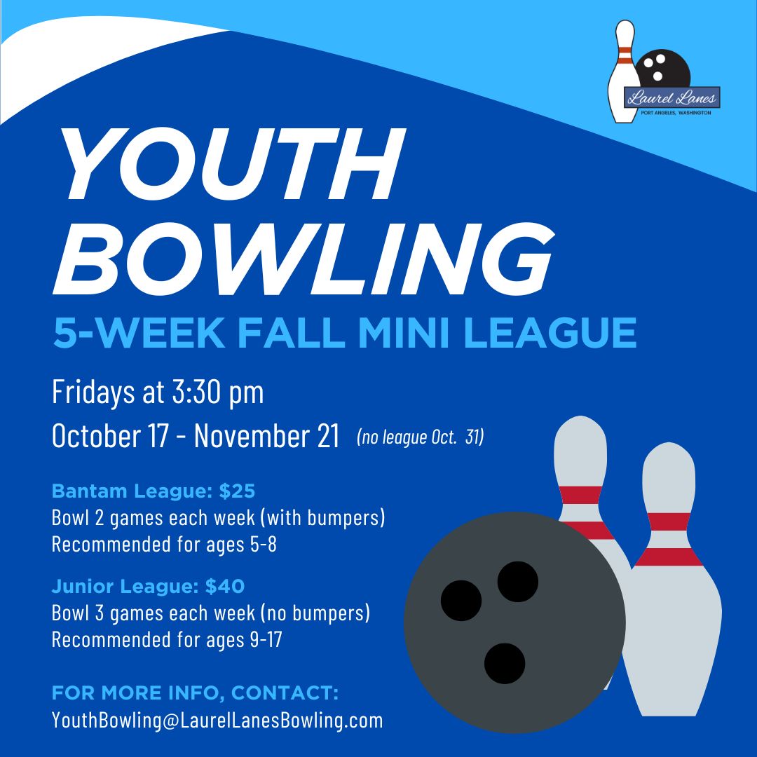 Youth Fall Mini League at Laurel Lanes Bowling Center